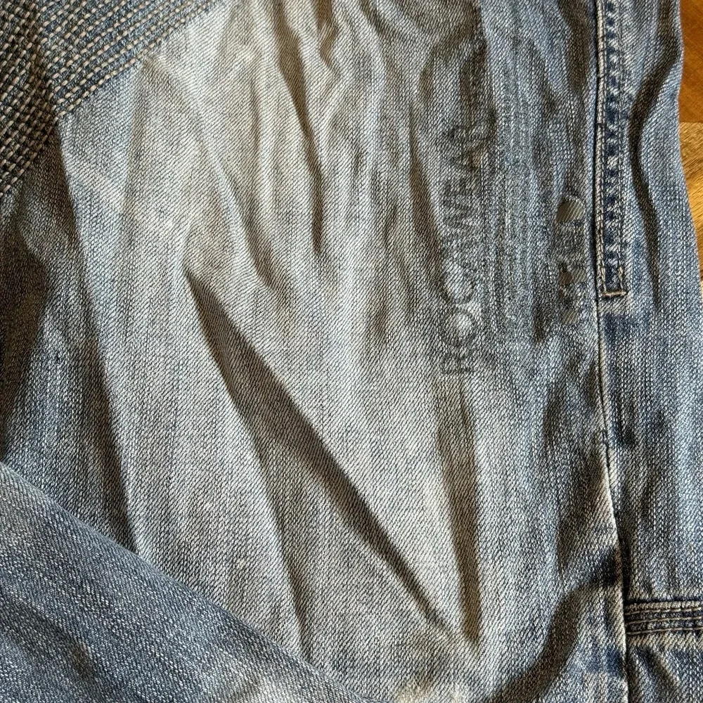 Rocawear Original Fit Jeans Mens 38 x30 Med Wash Baggy Denim Pocket Y2K‎ Hip Hop